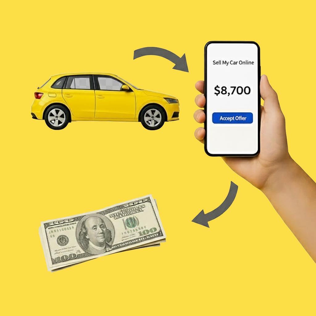 express-lane-to-sell-a-car car turning into cash through an online offer