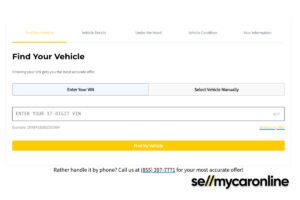 instant cash offer forms are the fastest way to sell your car online